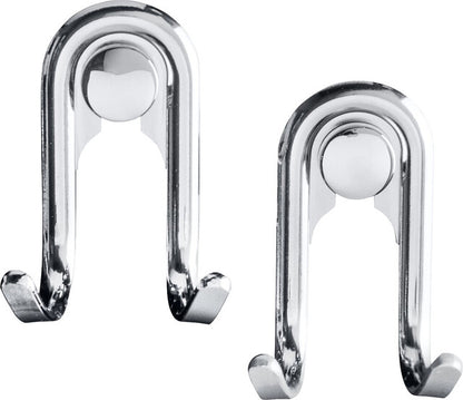 Double hook WENKO Style Set of 2, col. shiny silver