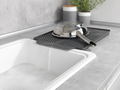 Sink mat WENKO Linea col. grey