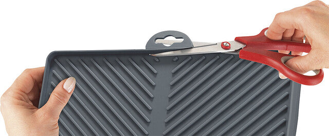 Sink mat WENKO Linea col. grey