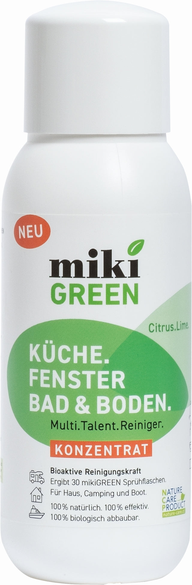 Valiklis mikiGREEN virtuvės, lango, vonios ir grindų 0,3 l