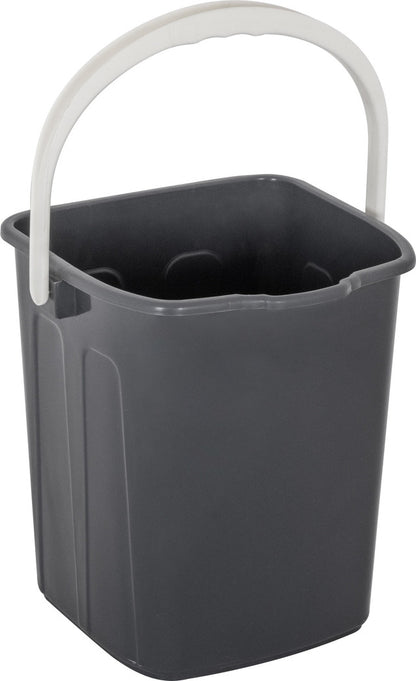Bucket toilet BRUNNER Optipot incl. seat Colour black / grey