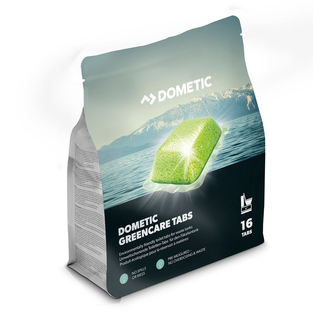 Sanitarinis priedas DOMETIC Green Care Tabs Turinys 16 vnt, 0,4 kg