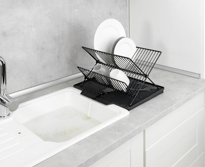 Sink mat Maximex Nelia with rack col. black