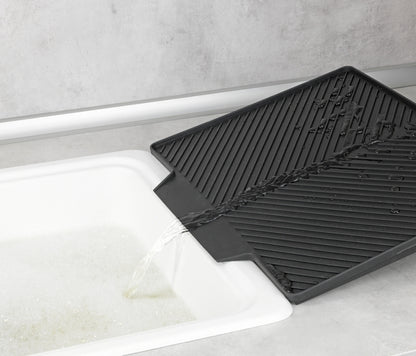 Sink mat Maximex Nelia with rack col. black