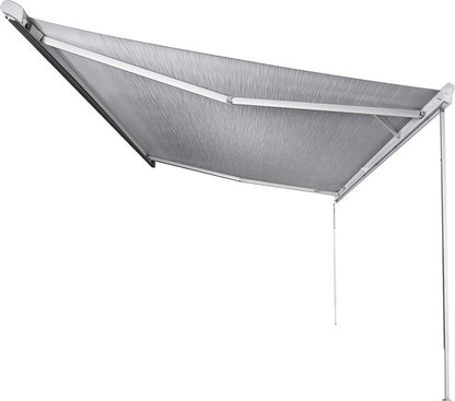 Roof awning THULE Omnistor 9200 400 x 300 cm Fabric col. mystic grey Housing col. white with motor