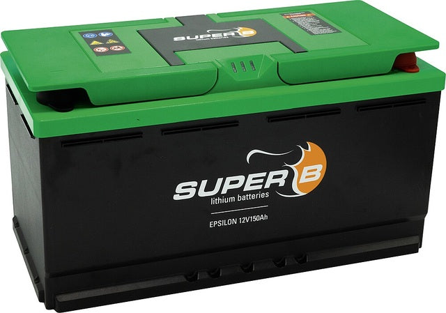 Akumuliatorių sistema SUPER B Epsilon ličio baterija 12 V 150 Ah