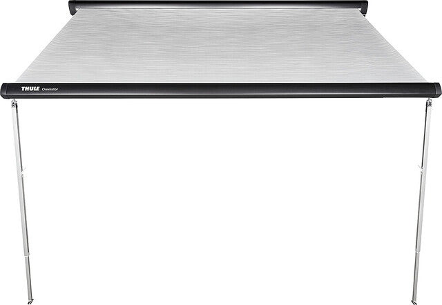 Wall awning Thule Omnistor 5102 260 x 200 cm Fabric col. mystic grey Housing col. anthracite