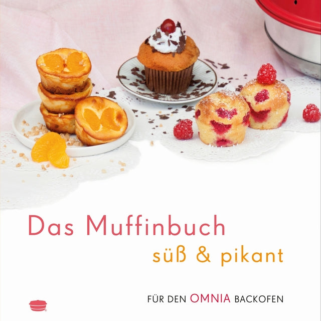 OMNIA kepimo receptų knyga Das Muffinbuch süß & pikant