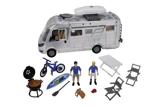 Žaiskite mobilųjį namelį Dickie Toys B klasės Modern Comfort 550