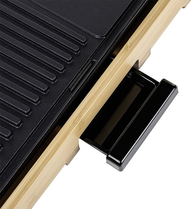 Table-top grill TRISTAR Bamboo Grill Plate XL 51 x 25.4 cm
