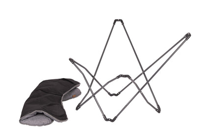 Butterfly chair Bo-Camp Urban Outdoor Redbridge Colour grey
