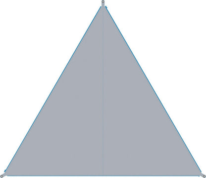 Sun sail BENT Zip Canvas Colour grey / zip light blue
