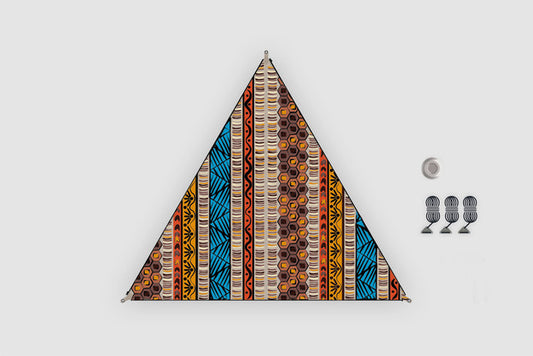 Saulės burė BENT TC Zip Canvas Single, Africa design Africa print