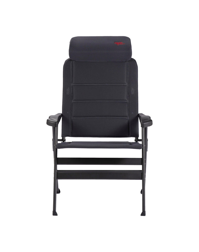 Camping chair CRESPO Air Deluxe Compact XL col. grey
