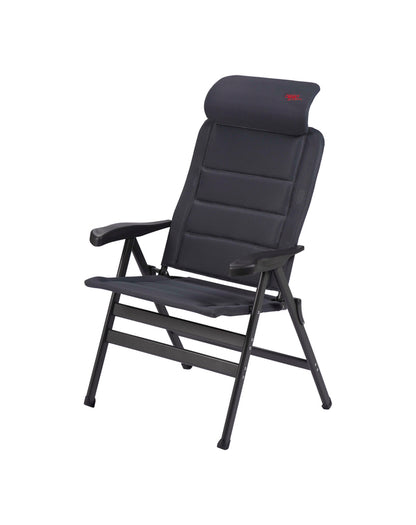 Camping chair CRESPO Air Deluxe Compact XL col. grey