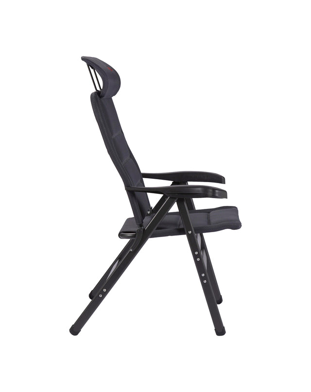 Camping chair CRESPO Air Deluxe Compact XL col. grey