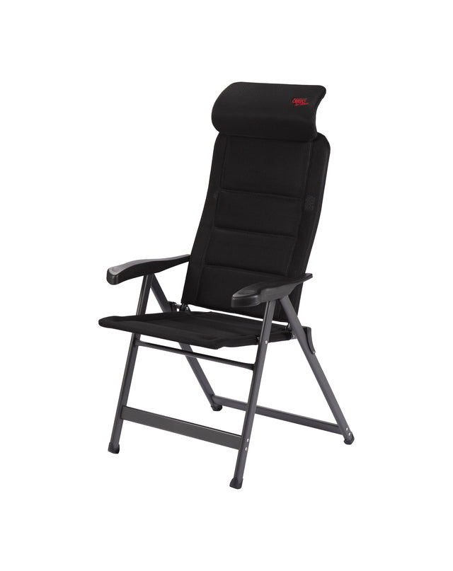 Camping chair CRESPO Air Deluxe Compact col. black