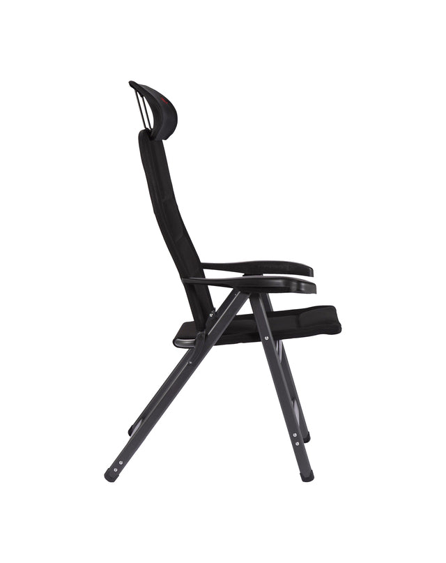 Camping chair CRESPO Air Deluxe Compact col. black