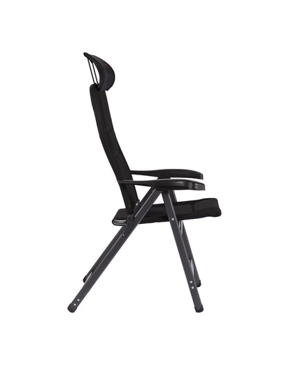 Camping chair CRESPO Air Deluxe Compact col. black