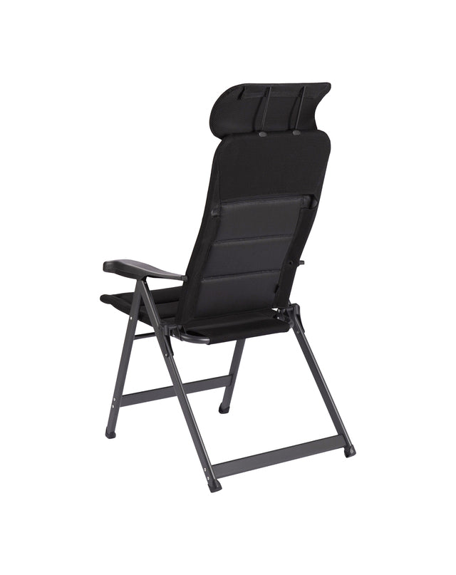 Camping chair CRESPO Air Deluxe Compact col. black
