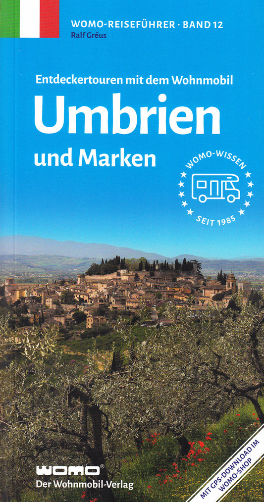 Reisebuch WOMO Umbrien ir Marken