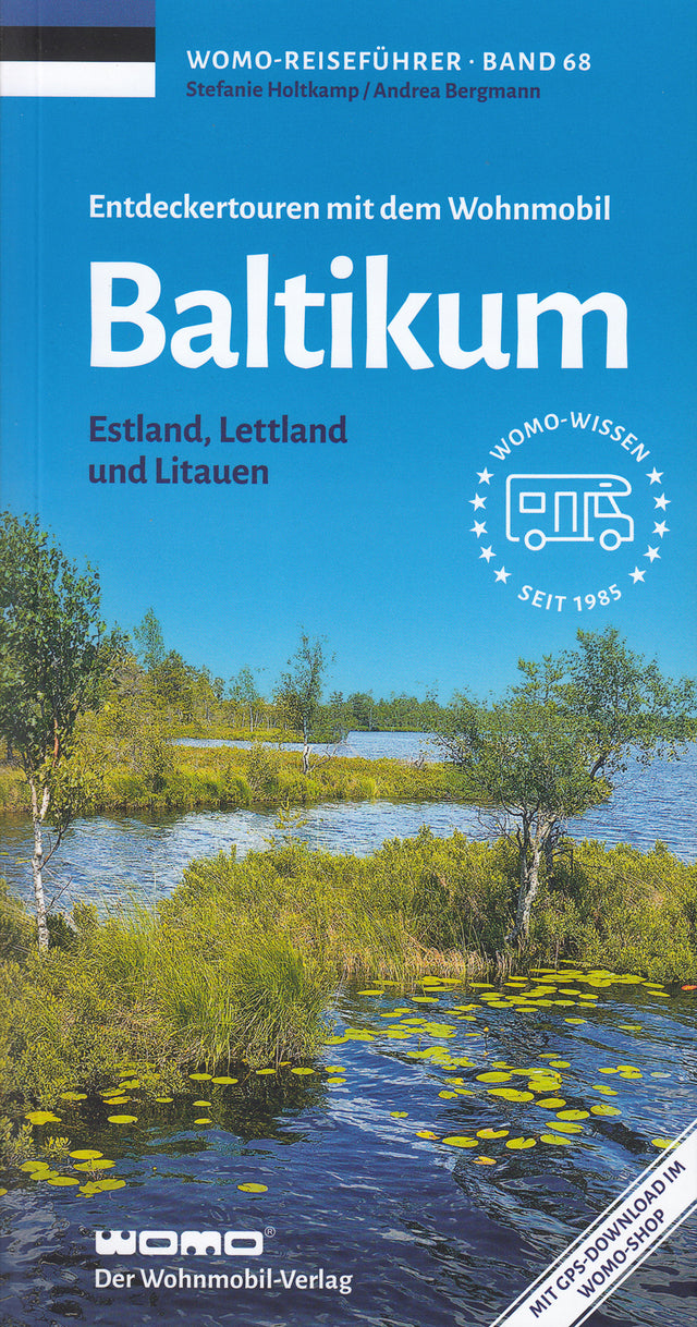 Kelionių knyga WOMO Baltijos šalys