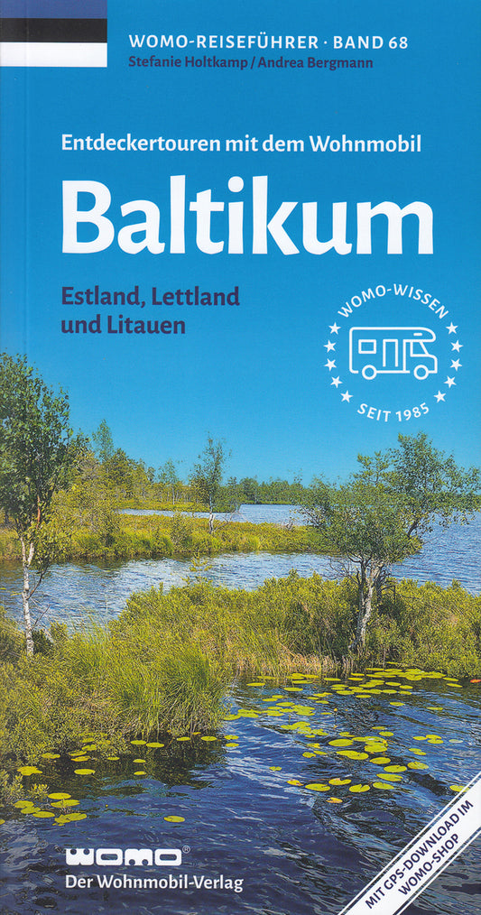 Kelionių knyga WOMO Baltijos šalys