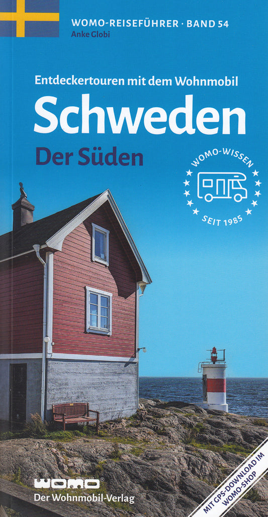 Kelionių knyga WOMO Pietų Švedija