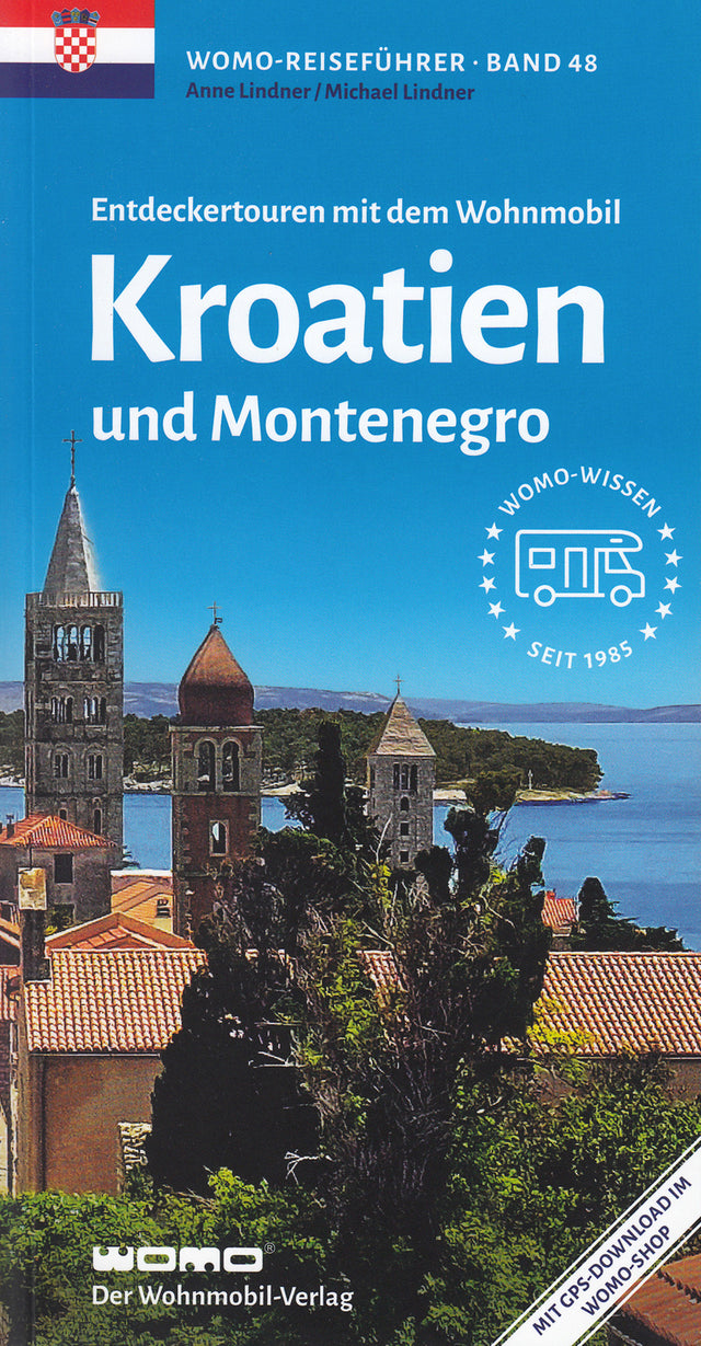 Kelionių knyga WOMO Kroatija