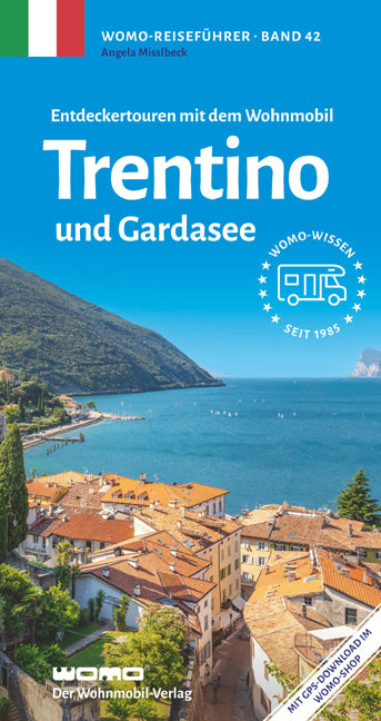Kelionių knyga WOMO Trentino - Gardos ežeras