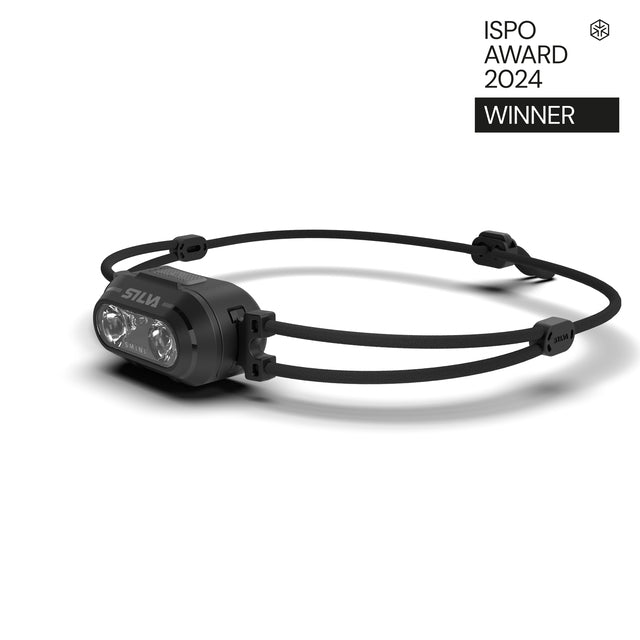 Silva priekinis žibintas Smini Fly Black