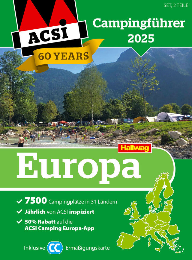 Camping Guide Europe ACSI 2025