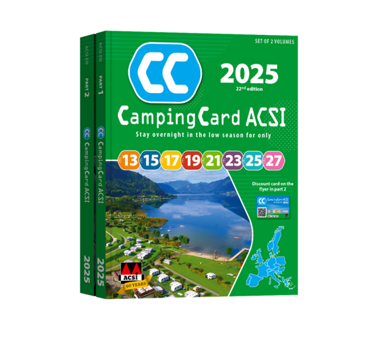CampingCard ACSI 2025, anglų kalba