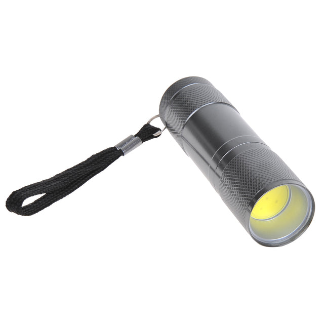 Aluminium COB LED torch