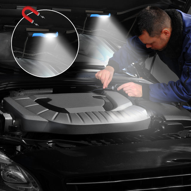 Pen light torch with magnet