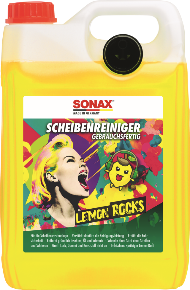 Sonax priekinio stiklo ploviklis Lemon Rocks