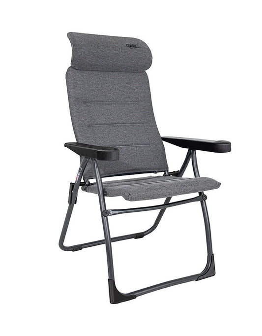Aukšta nugara CRESPO Tex-Supreme 64 x 119 x 64 cm Spalva pilka
