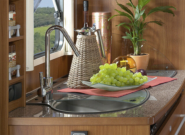 Reich single-lever mixer tap Trend SV Colour chrome / Exclusive for Dethleffs female motorhome
