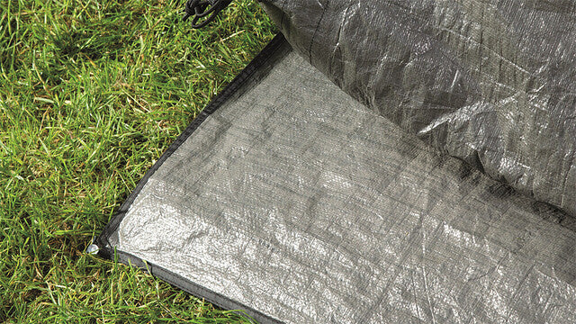 Groundsheet Outwell, skirta nuvažiuojamam tentui Crossville 250S juodos ir pilkos spalvos