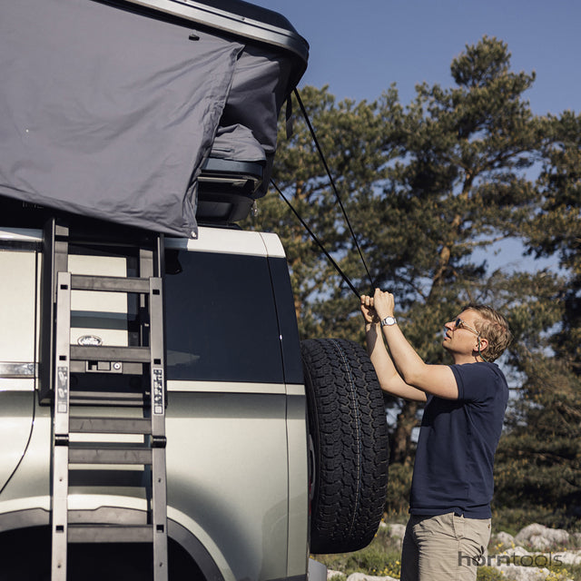 Roof tent horntools Themis PopUp hardshell tent