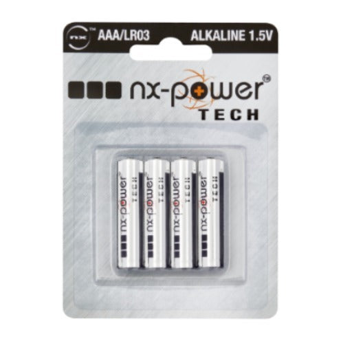Baterija NX Micro AAA Ultra Alkali 1,5 V, 4 lizdinės plokštelės