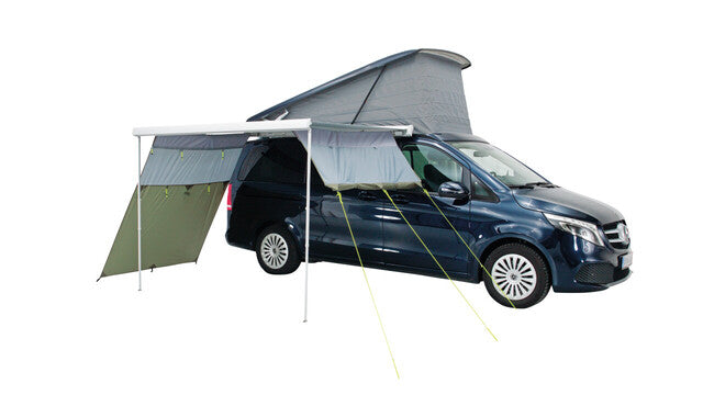 Awning Outwell Fallcrest Side Panel Set Color green