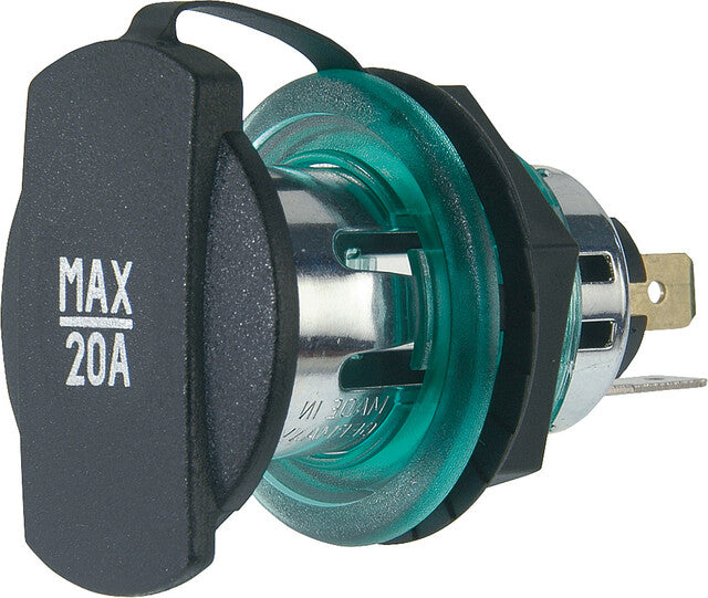 Maitinimo lizdas Pro Car 20 A / 12 - 24 V