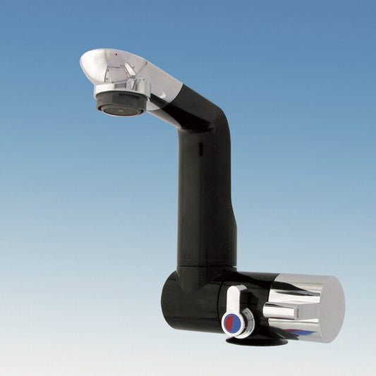 Comet Arona automatinis maišytuvas O1,5 Išėjimo ilgis 100 mm Spalva juoda / chromas