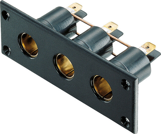 Integruotas trigubas maitinimo lizdas Pro Car max. 16 A / 12?24 V