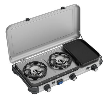 Stovyklavietė Campingaz Camping Kitchen 2 Multi Cook spalva: juoda/sidabrinė