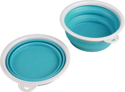 2in1 travel cup Trinka Flamingo for water & food