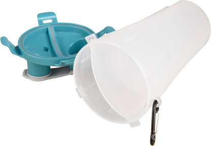 2in1 travel cup Trinka Flamingo for water & food