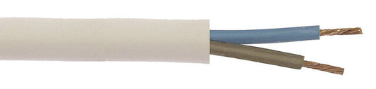 Elektros linija H03VV-F PVC spalva balta Kabelio ilgis 5 m