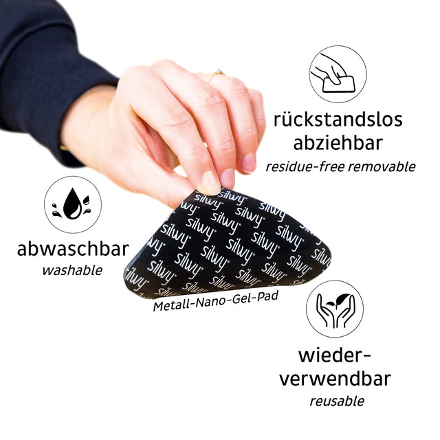 Magnetic condom for stemware